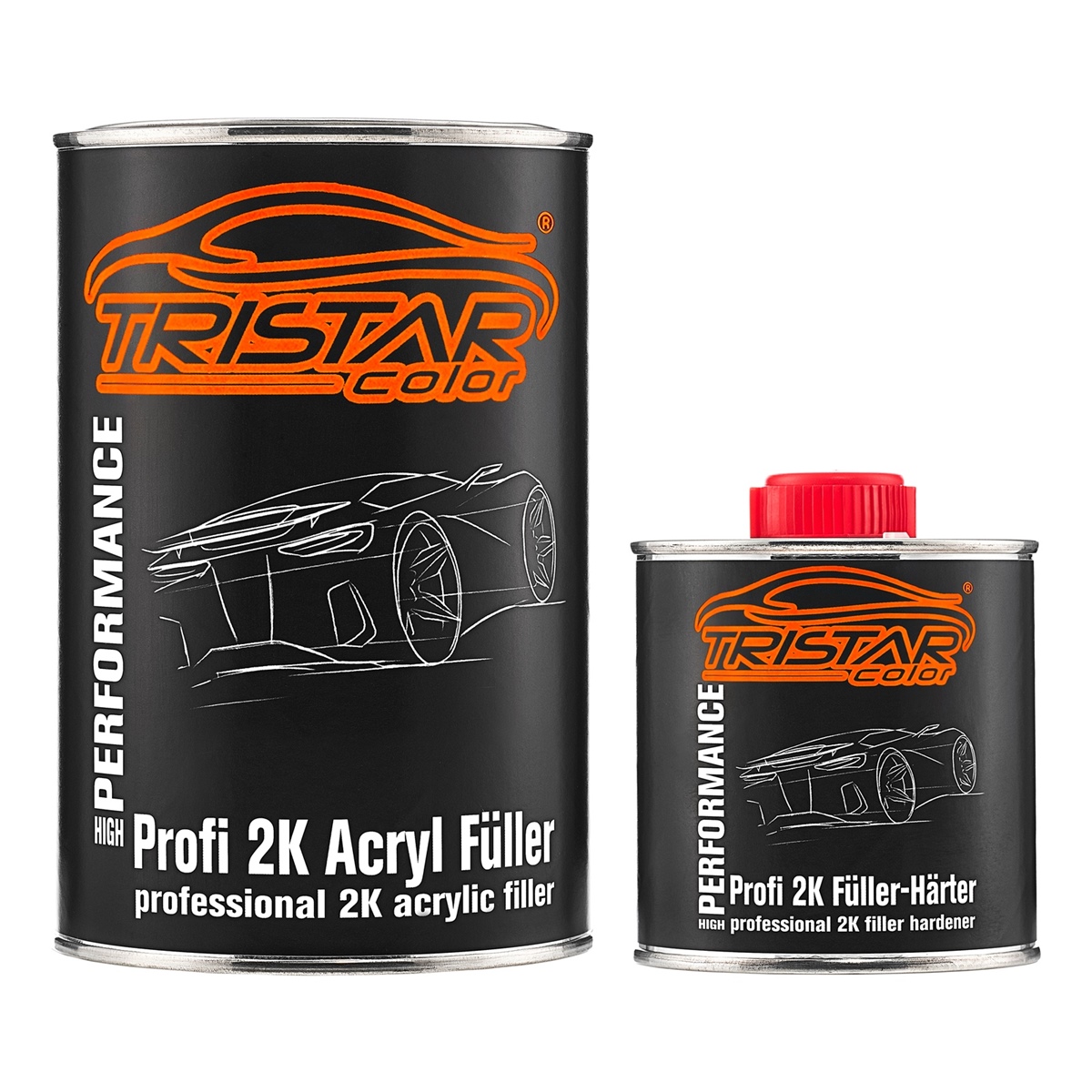 TRISTARcolor 1 KG KFZ Spachtel Polyesterspachtel Füllspachtel